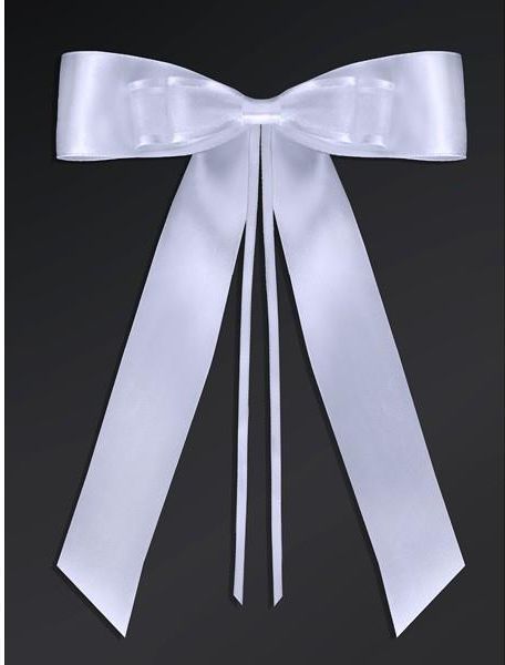 Zdjęcie Partydeco Kokardy Z Muszką Białe 14 Cm 4 Szt. (Kok2008) - Józefów