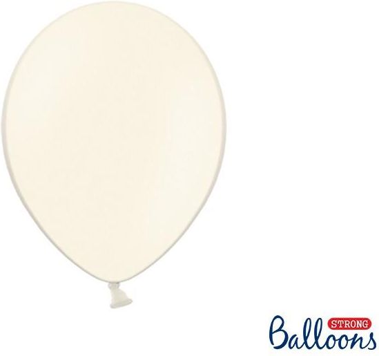 Partydeco Balony Strong Cm Pastel Light Cream Szt Sb P J