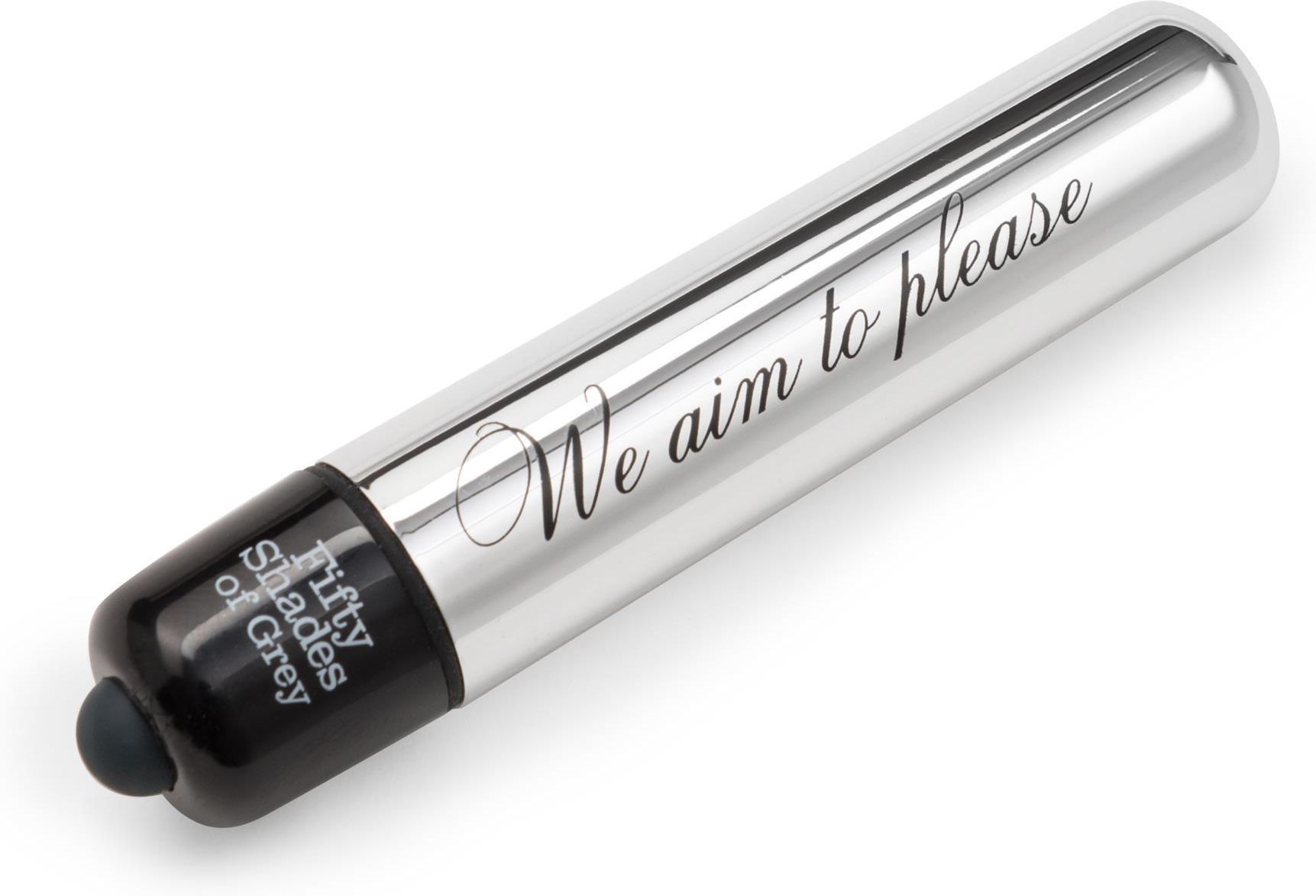 Вибропуля Fifty Shades of Grey Sensation, черная 82934 - Fifty Shades Of Grey - Вибрирующие пули - Купить