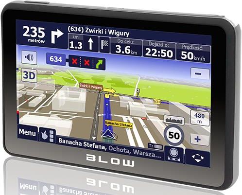 Nawigacja Samochodowa Blow Gps Sirocco Automapa Europa