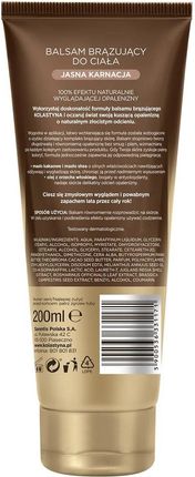 Kolastyna Luxury Bronze Balsam Brązujący do Jasnej Karnacji 200ml - zdjęcie 2