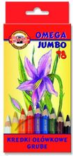 Zdjęcie Kredki Koh-I-Noor Omega Jumbo 18 kolorów - Prusice
