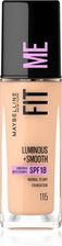 Zdjęcie Maybelline New York Fit Me Luminous+Smooth podkład rozświetlający 115 Ivory 30 ml - Górowo Iławeckie