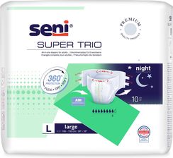 Zdjęcie Seni Super Trio Pieluchomajtki rozmiar L 10 szt. - Rypin