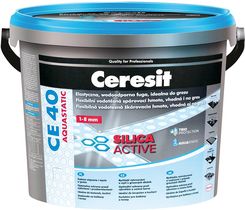 Zdjęcie Ceresit CE 40 Aquastatic wodoodporna gr. II szary cement 5kg - Nowy Sącz