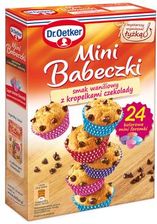 Dr Oetker Mini Babeczki Waniliowe Z Kropelkami Czekolady G Ceny I