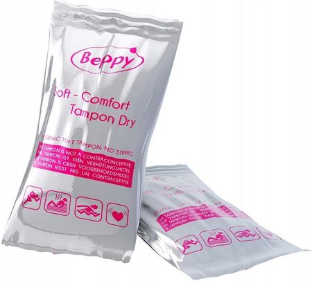 Asha Beppy Tampony Nawilżane 2 szt. - zdjęcie 3