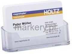 Zdjęcie MAGNETOPLAN Pojemnik akrylowy na wizytówki 96x45x20mm 43160 - Pabianice