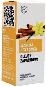 Naturalne Aromaty Wanilia I Cynamon Olejek Zapachowy 12Ml Ceny I