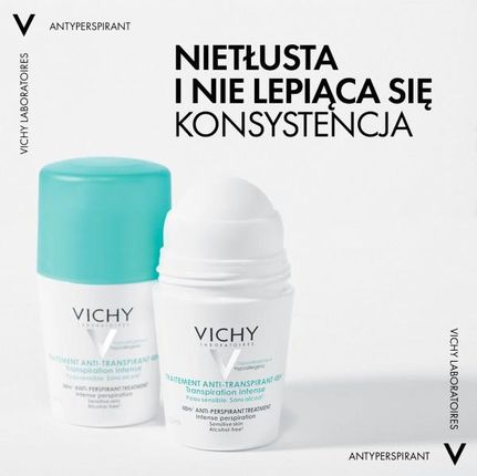 Vichy Antyperspirant do skóry normalnej 48h roll on 50ml - zdjęcie 4