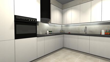 Tubądzin Epoxy Grey 2 79,8x79,8 - zdjęcie 3