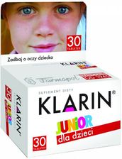 Klarin JUNIOR od 6 roku życia 30 tabletek - zdjęcie 1