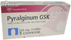 Leki przeciwbólowe Pyralginum 750 Mg X 5 Czopków - zdjęcie 1