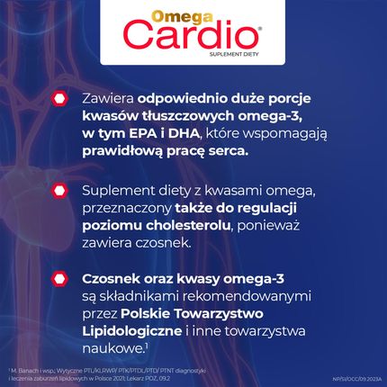 OmegaCardio 60 kaps. - zdjęcie 3