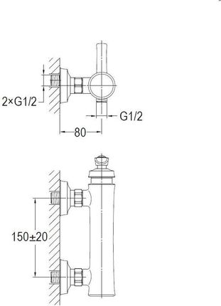 Omnires Armance AM5240 ORB - zdjęcie 2