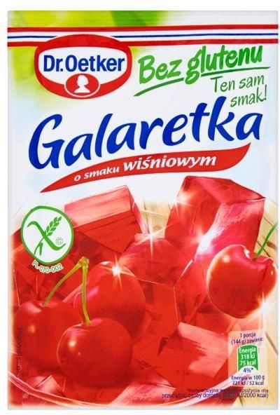 Dr Oetker Galaretka O Smaku Wi Niowym Bez Glutenu G Ceny I Opinie