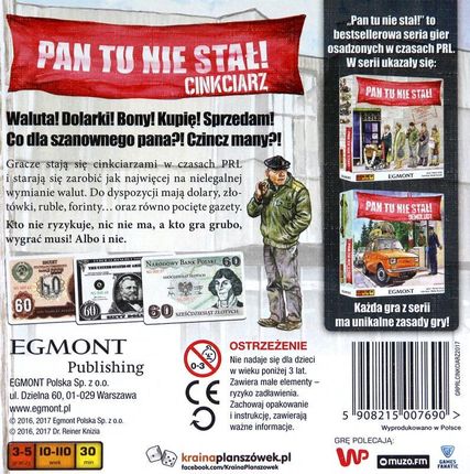 Pan Tu Nie Stał Cinkciarz - zdjęcie 3