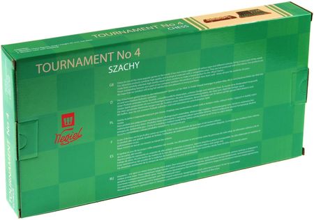 Sunrise Chess & Games Szachy Turniejowe nr 4 (42x42cm) Intarsjowane CHW41 SET - zdjęcie 4