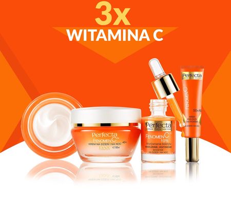 Perfecta Fenomen C Multiregeneracja, poprawa owalu Krem do twarzy 60+ na dzień i noc 50ml - zdjęcie 2