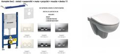 Zdjęcie Geberit Duofix Basic + Koło Nova Pro 6w1 + miska + deska 111153001KPL+M33100+M30112 - Serock