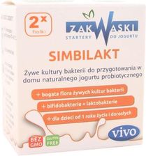 Zdjęcie Zakwaski Żywe Kultury Bakterii Do Przygotowania Jogurtu Simbilakt 1G - Wrocław