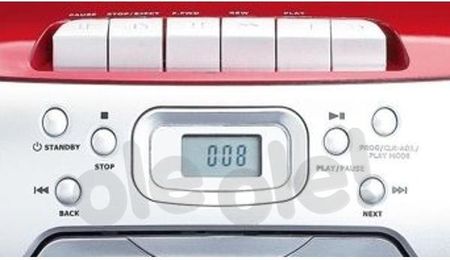 Lenco SCD420 czerwony - zdjęcie 2