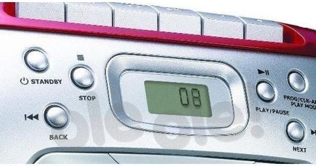 Lenco SCD420 czerwony - zdjęcie 3