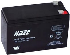 Akcesoria Alarmowe HAZE Battery Akumulator AGM HAZE HZS 12 7 12V 7Ah T2