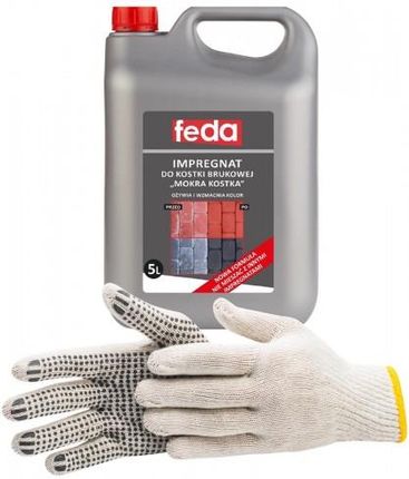 Feda Impregnat wodny mokra kostka 5,0L - zdjęcie 3