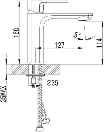 Omnires Apure AP2210 CRB - zdjęcie 3