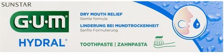 GUM Hydral Pasta do zębów na suchość w jamie ustnej kserostomię 75ml - zdjęcie 2