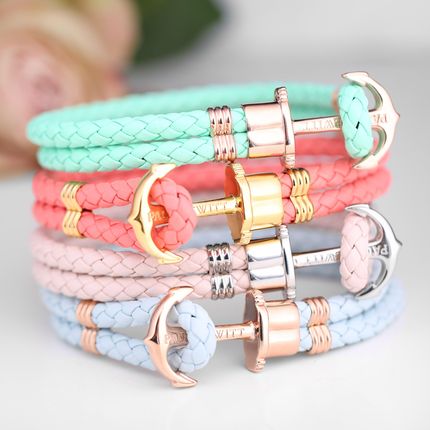 Paul Hewitt Phrep Rose Gold Anchor Bransoletka - M - PH-PH-L-R-Cb-M - zdjęcie 2