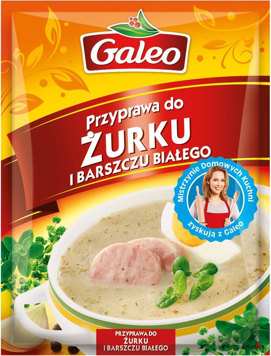 Galeo Przyprawa Do Żurku I Barszczu Białego 20G Ceny i opinie Ceneo pl