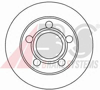 Tarcza Hamulcowa A B S A B S ALL BRAKE SYSTEMS BV 16249 Opinie