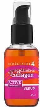 Bioelixire Macadamia Oil Collagen Serum Z Olejkiem Macadamia Ml