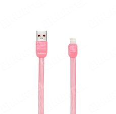 Remax RC 045i Puff kabel USB Lightning 1m Różowy Adaptery Kable