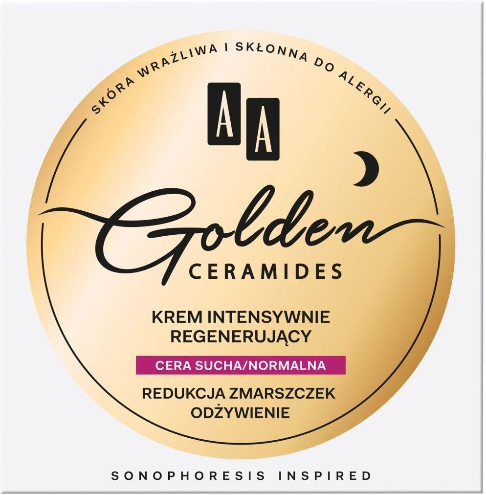 Krem Aa Golden Ceramides Intensywnie Regenerujący Cera Sucha Normalna