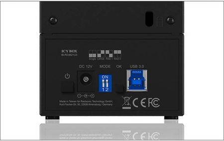 Icy Box Macierz dyskowa IB-RD3621U3 2 HDD RAID (60045) - zdjęcie 2