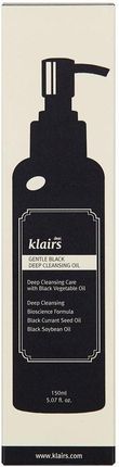 Klairs Gentle Black Deep Cleansing Oil Olejek Do Twarzy 150ml - zdjęcie 6