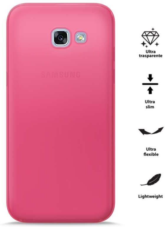 Puro 0 3 Nude Samsung Galaxy A3 2017 Fluo Pink SGGA31703NUDEPNK