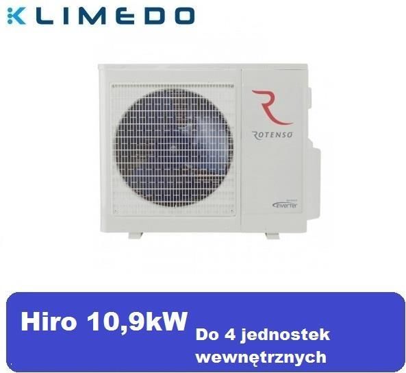 Klimatyzator Rotenso Multi Split Hiro 10 9Kw Inverter Jednostka