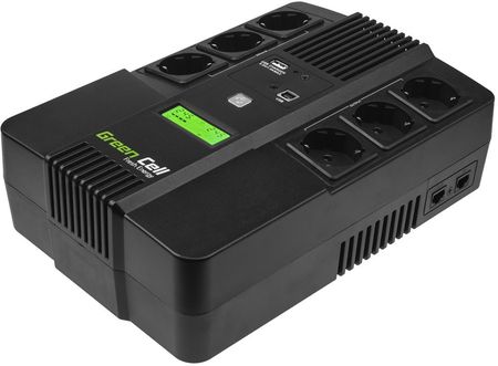Green Cell UPS Green Cell AiO z wyświetlaczem LCD 600VA (UPS06) - zdjęcie 3