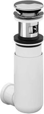 Zdjęcie Villeroy&Boch Syfon Easy Access z korkiem Push chrom 92198800 - Torzym
