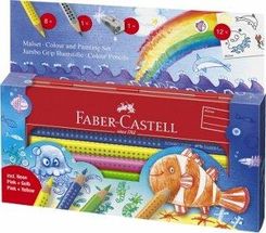 Zdjęcie Faber Castell Zestaw Do Rysowania Jumbo Grip Podwodny Świat - Nowogard