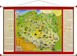Zdjęcie ArtGlob Polska Młodego Odkrywcy Midi Mapa Ścienna Dla Dzieci - Łódź