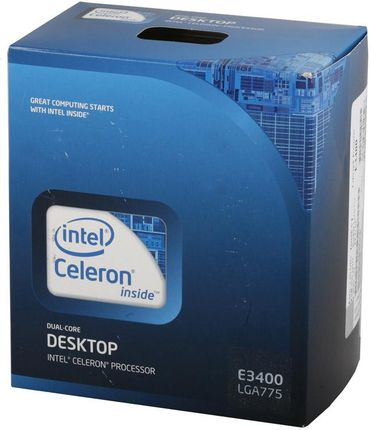 Intel Celeron Dual-Core E3400 2,6GHz S-775 BOX (BX80571E3400) - zdjęcie 2