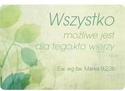 Zdjęcie Szaron Magnes Na Lodówkę Wszystko Jest Możliwe - Płock