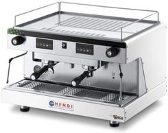 Zdjęcie Ekspres do kawy kolbowy, 2-grupowy elektroniczny, biały | HENDI, Top Line by Wega - Sulejówek