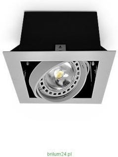 Zdjęcie Brilum Oprawa Sufitowa Ruchoma Paseo Gu100 1 X Żarówka Led Ar-111 Z Trzonkiem Gu10 Kolor Szary(Ospsg10090) - Myszków