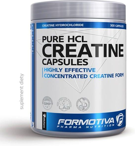 Formotiva Pure Hcl Creatine Capsules 120 Caps Ceny I Opinie Ceneo Pl